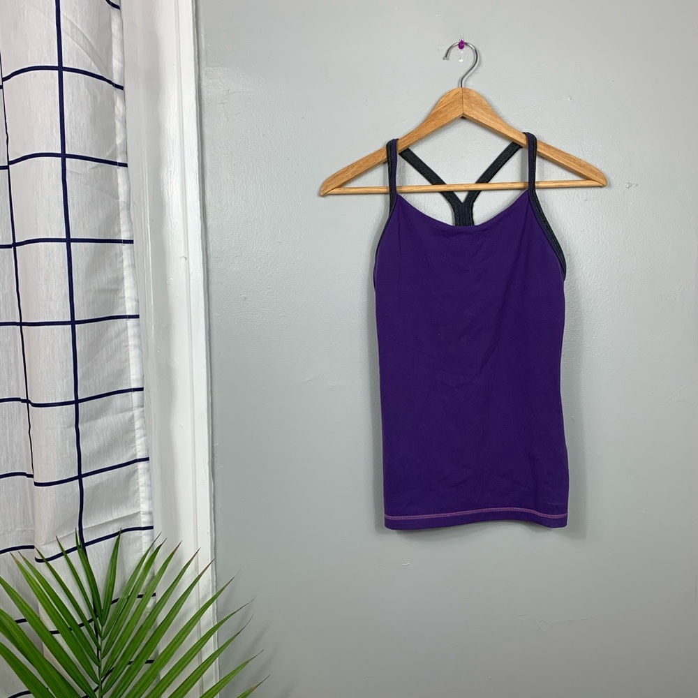 Lululemon Power Y Tank Top - Purple